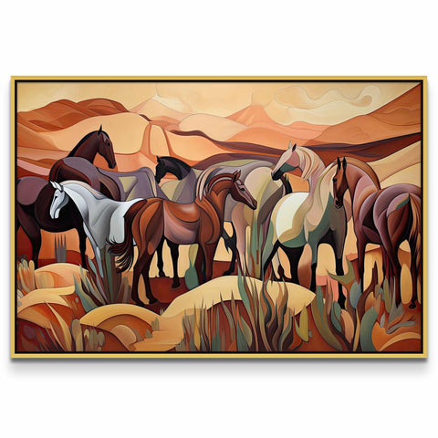 Resting Horses