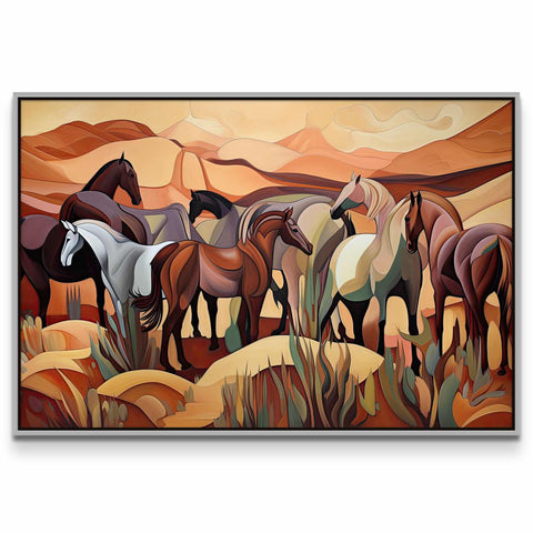 Resting Horses