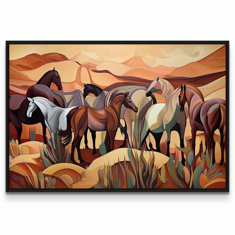 Resting Horses