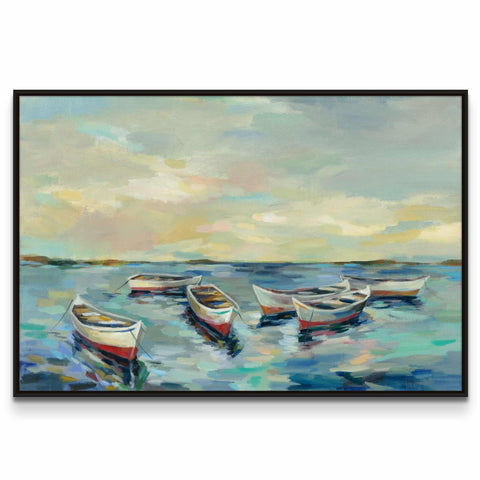 Coastal View of Boats