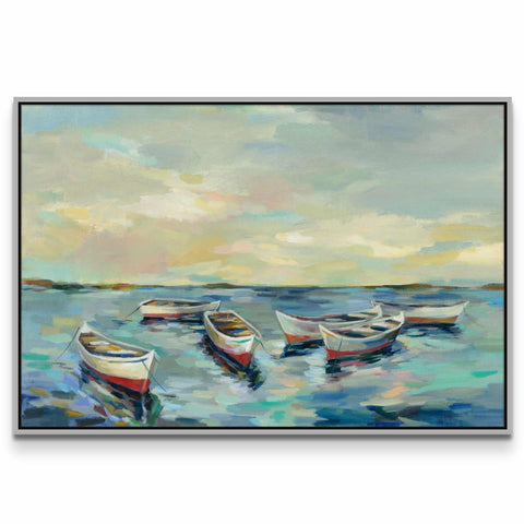 Coastal View of Boats