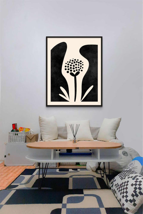 Woodblock Flower II