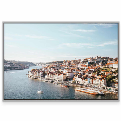 a picture of a city on the water