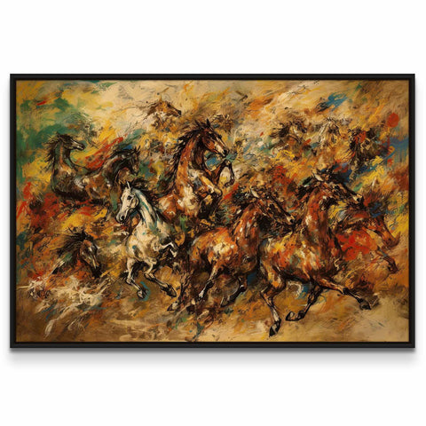 Corralled Horses