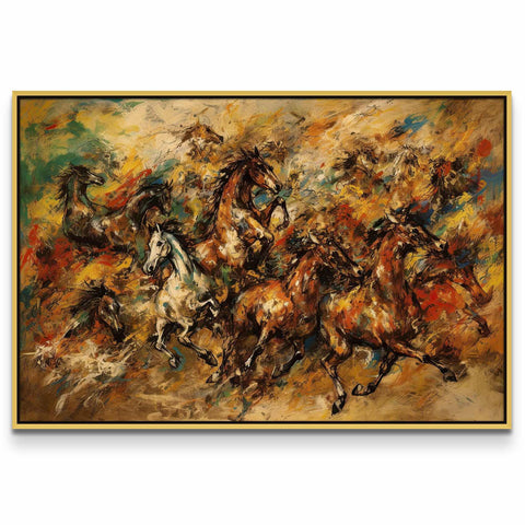 Corralled Horses