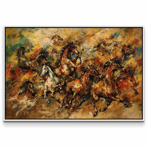 Corralled Horses