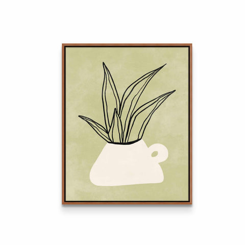 a picture of a plant in a white vase