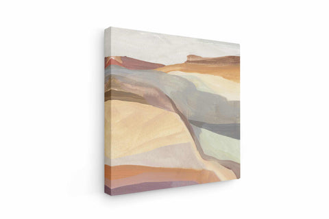 a painting on a wall with a white background